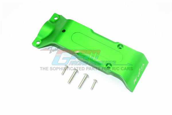 Traxxas E-Revo 2.0 VXL Brushless (86086-4) Aluminum Rear Skid Plate - 1Pc Set Green