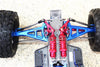 Traxxas E-Revo 2.0 VXL Brushless (86086-4) Aluminum Full Suspension Arm Set (Front+Rear & Upper+Lower) - 8Pc Set Silver