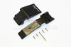 Traxxas E-Revo Brushless Edition Aluminum Front Skid Plate - 2Pcs Set Black