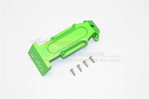 Traxxas E-Revo Brushless Edition Aluminum Rear Skid Plate - 2Pcs Set Green