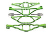 Traxxas E-Revo Brushless Edition Aluminum Front+Rear Upper & Lower Suspension Arm - 8Pcs Set Green