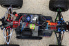 Traxxas E-Revo Brushless Edition Aluminum Front+Rear Upper & Lower Suspension Arm - 8Pcs Set Black