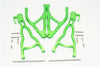 Traxxas E-Revo Brushless Edition Aluminum Rear Upper & Lower Suspension Arm - 4Pcs Set Green