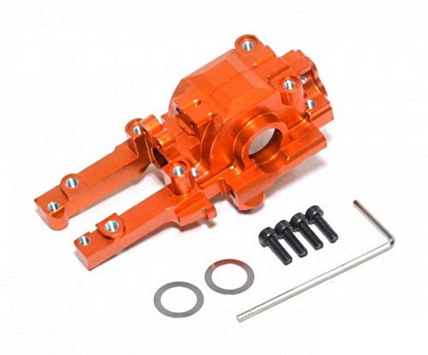 Traxxas 1/16 Mini E-Revo Aluminum Rear Gear Box - 2Pc Set Orange