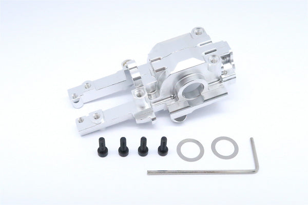 Traxxas 1/16 Mini E-Revo Aluminum Rear Gear Box - 2 Pcs Set Silver