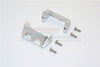 Traxxas 1/16 Mini E-Revo / Mini Rally Aluminum Servo Protector - 2Pcs Set Silver
