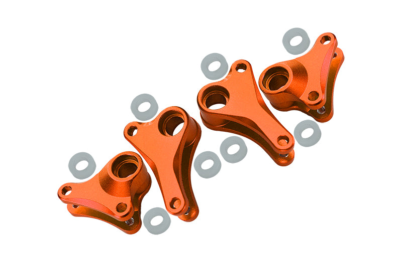 Traxxas 1/16 Mini E-Revo, Mini Slash Aluminum Front+Rear Rocker Arm - 4Pcs Set Orange