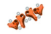 Traxxas 1/16 Mini E-Revo, Mini Slash Aluminum Front+Rear Rocker Arm - 4Pcs Set Orange