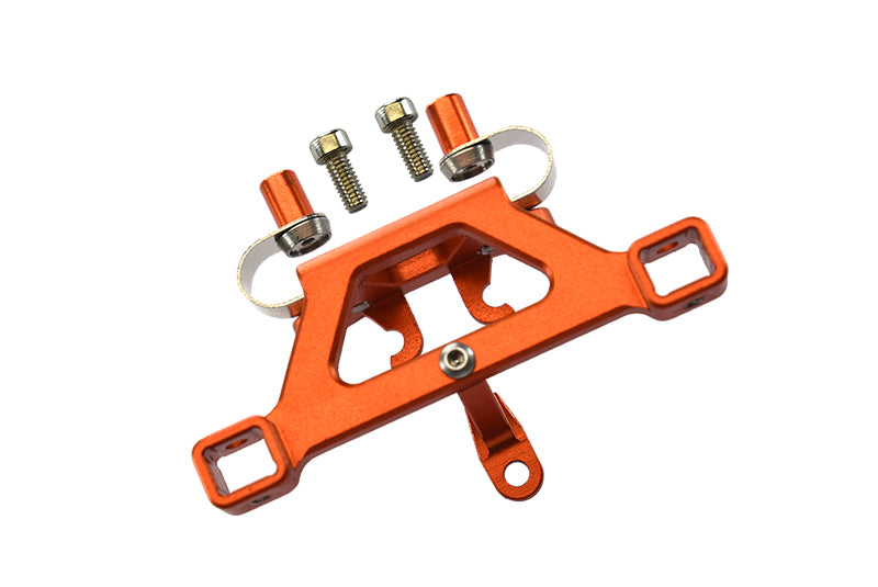 Traxxas 1/16 Mini E-Revo, Mini Slash Aluminum Front Body Post Mount With Screw - 1Pc Set Orange