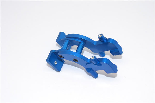 Traxxas 1/16 Mini E-Revo Aluminum Rear Wing Mount - 1 Set Blue