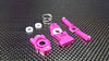 Traxxas 1/16 Mini E-Revo, Mini Slash, Mini Summit Aluminum Steering Assembly - 3 Pcs Set Pink