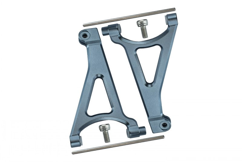 Traxxas 1/16 Mini E-Revo Aluminum Front Upper Arm - 1Pr Set Gray Silver