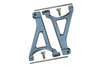 Traxxas 1/16 Mini E-Revo Aluminum Front Upper Arm - 1Pr Set Gray Silver