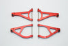 Traxxas 1/16 Mini E-Revo Aluminum Front + Rear Upper Arms - 2 Prs Set Red