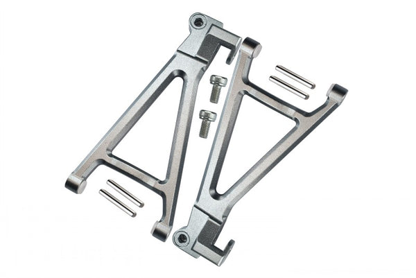 Traxxas 1/16 Mini E-Revo / Mini Summit Aluminum Rear Lower Arm - 1Pr Set Gray Silver