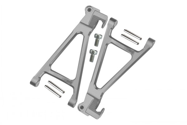 Traxxas 1/16 Mini E-Revo, Mini Summit Aluminum Rear Lower Arm - 1Pr Set Silver