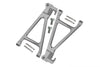 Traxxas 1/16 Mini E-Revo, Mini Summit Aluminum Rear Lower Arm - 1Pr Set Silver