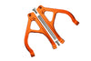 Traxxas 1/16 Mini E-Revo, Mini Summit Aluminum Rear Upper Arm - 1Pr Set Orange