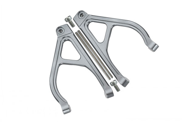 Traxxas 1/16 Mini E-Revo, Mini Summit Aluminum Rear Upper Arm - 1Pr Set Silver