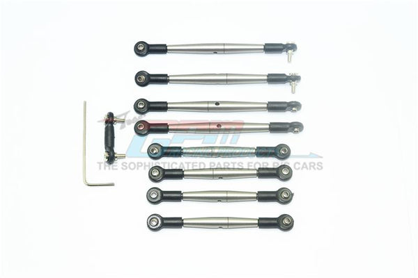 Traxxas 1/16 Mini E-Revo Stainless Steel Adjustable Tie Rods - 10Pc Set Original Color