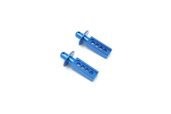 Traxxas 1/16 Mini E-Revo, Mini Slash Aluminum Front Body Post - 1Pr Blue