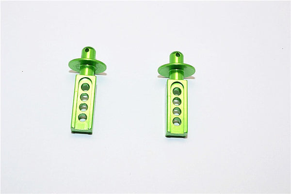 Traxxas 1/16 Mini E-Revo, Mini Slash Aluminum Front Body Post - 1Pr Green