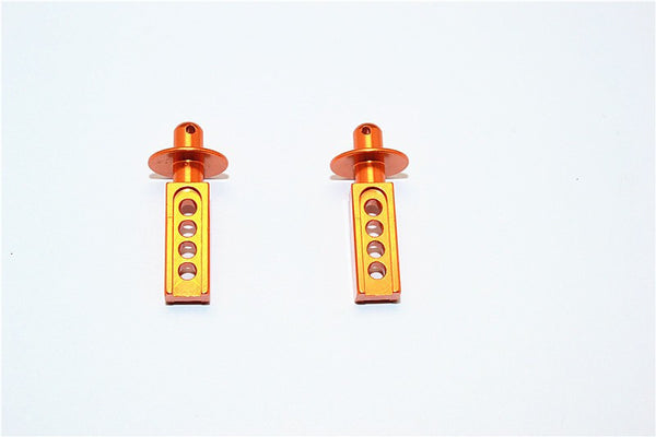 Traxxas 1/16 Mini E-Revo, Mini Slash Aluminum Front Body Post - 1Pr Orange