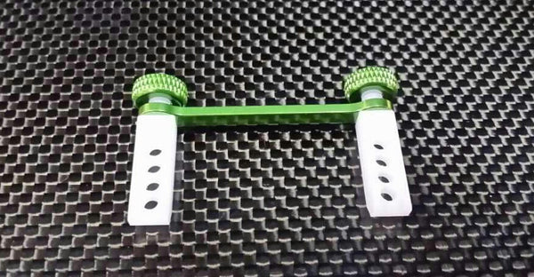 Traxxas 1/16 Mini E-Revo Aluminum Rear Modified Body Post Mount With Delrin Body Posts - 1Set Green