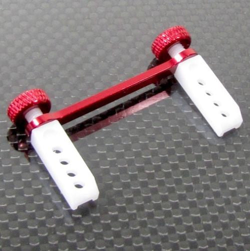 Traxxas 1/16 Mini E-Revo Aluminum Rear Modified Body Post Mount With Delrin Body Posts - 1 Set Red