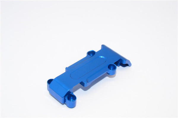 Traxxas 1/16 Mini E-Revo, Mini Slash Aluminum Rear Skip Plate - 1Pc Blue