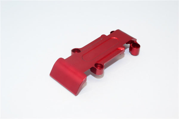 Traxxas 1/16 Mini E-Revo, Mini Slash Aluminum Rear Skid Plate - 1Pc Red