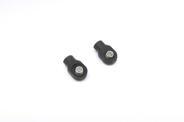 Traxxas 1/16 Mini E-Revo, Mini Slash, Mini Summit Nylon Ball Ends With Balls For GPM#ERV348 Adjustable Spring Damper - 1Pr Set Black