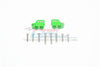 Element Enduro Sendero Trail Truck Aluminum Front Or Rear Suspension Link Mount - 2Pc Set Green