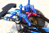 Element Enduro Sendero Trail Truck Aluminum Rear Shock Mount - 2Pc Set Blue