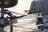 Element Enduro Sendero Trail Truck Upgrade Parts Steel + Aluminium Front CVD Drive Shaft - 1Pr Set Blue