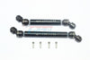 Element Enduro Sendero Trail Truck Upgrade Parts Steel + Aluminium Front CVD Drive Shaft - 1Pr Set Black