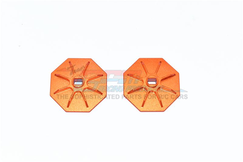 Element Enduro Sendero Trail Truck Aluminium Spur Gear Adapter - 2Pc Set Orange