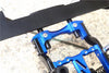 Element Enduro Sendero Trail Truck Aluminum Front Bumper Mount - 1Pc Set Green