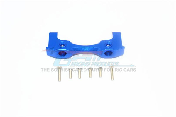 Element Enduro Sendero Trail Truck Aluminum Front Bumper Mount - 1Pc Set Blue