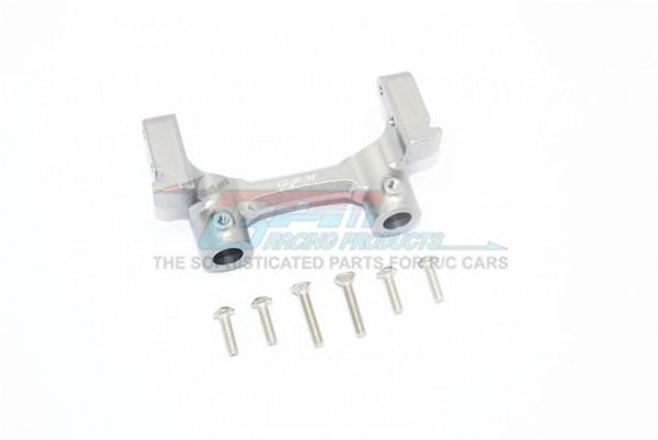 Element Enduro Sendero Trail Truck Aluminum Rear Bumper Mount - 1Pc Set Gray Silver