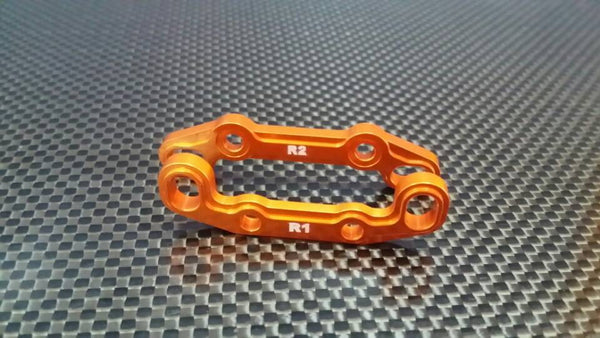 Axial EXO Aluminum Rear Toe Block - 2Pcs Orange