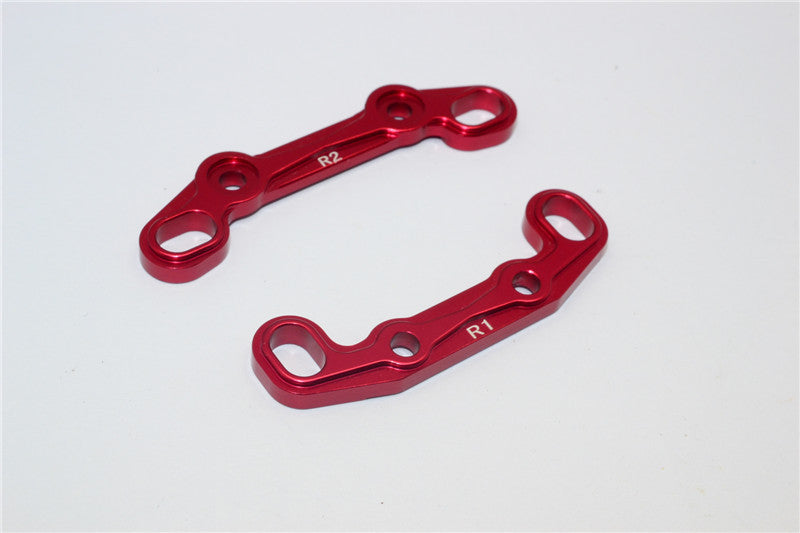 Axial EXO Aluminum Rear Toe Block - 2Pcs Red