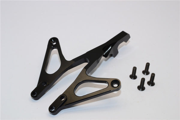 Axial EXO Aluminum Front Chassis Brace - 1Pc Black
