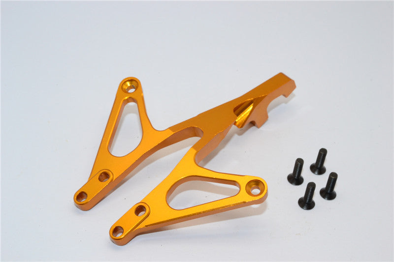 Axial EXO Aluminum Front Chassis Brace - 1Pc Gold