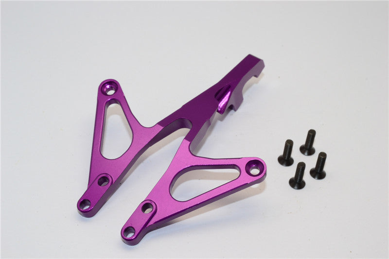 Axial EXO Aluminum Front Chassis Brace - 1Pc Purple