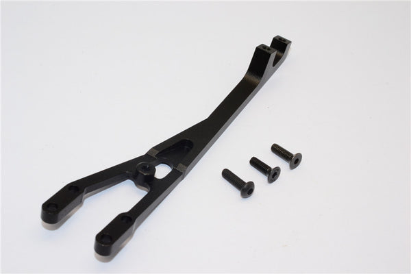 Axial EXO Aluminum Rear Chassis Brace - 1Pc Black