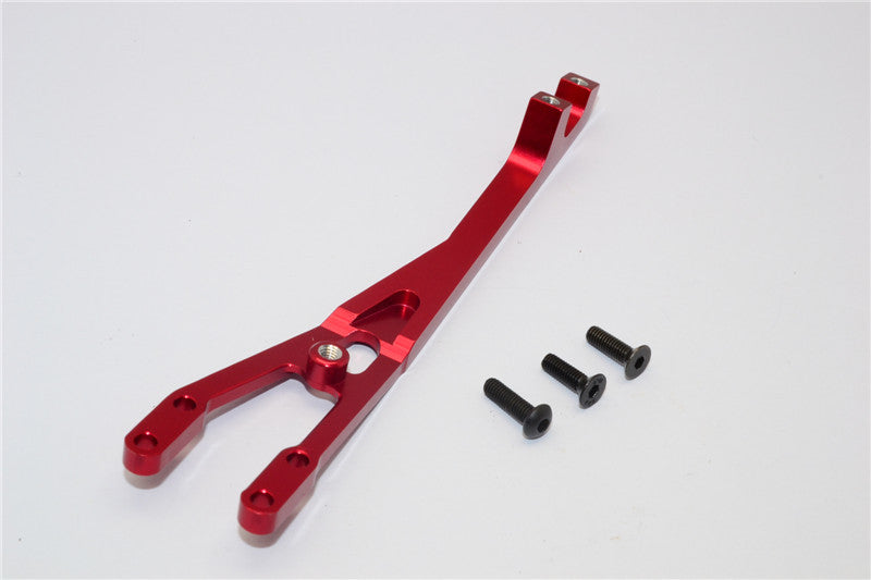 Axial EXO Aluminum Rear Chassis Brace - 1Pc Red