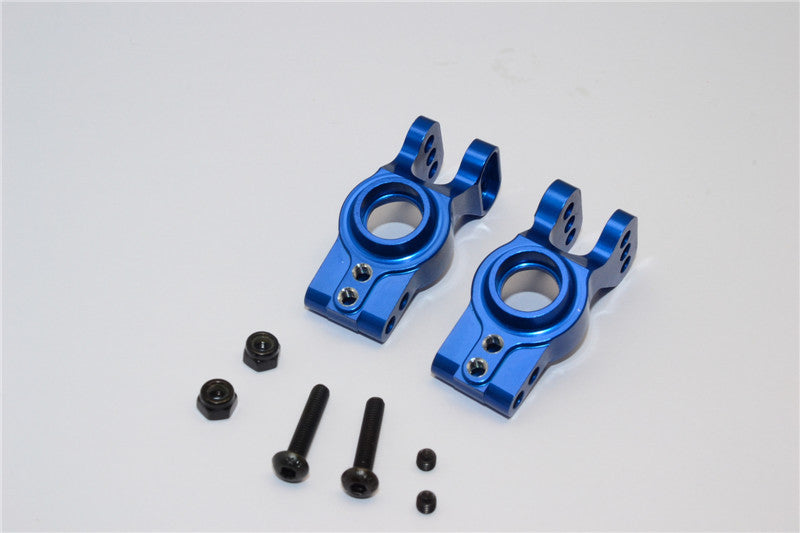 Axial EXO Aluminum Rear Knuckle Arm - 1Pr Set Blue