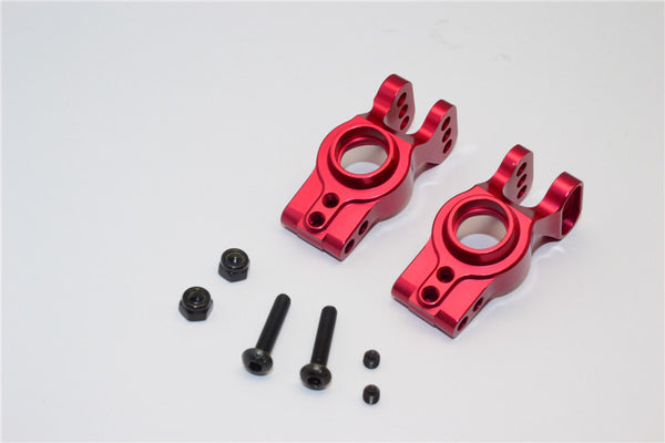 Axial EXO Aluminum Rear Knuckle Arm - 1Pr Set Red