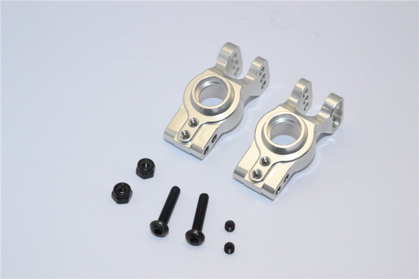 Axial EXO Aluminum Rear Knuckle Arm - 1Pr Set Silver